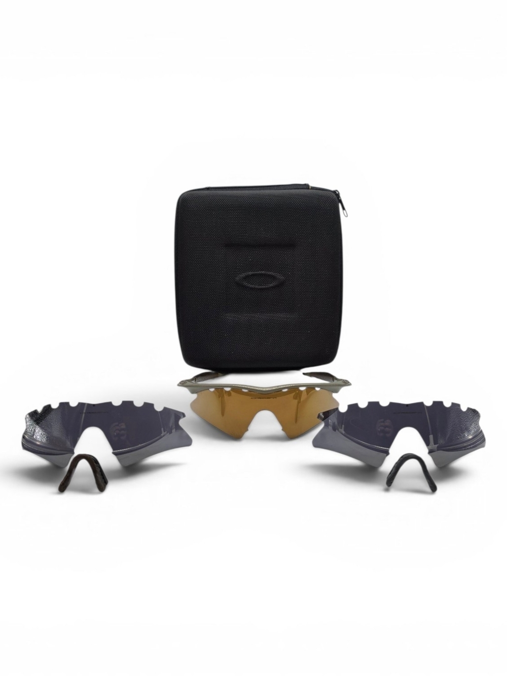 Oakley M Frame Strike Sunglasses With Interchangeable Lenses And Case
